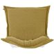 Alicante Gold Patio Scroll Puff Chair Cover & Cushion