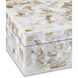 Uma 10 inch Natural and White Boxes, Set of 2