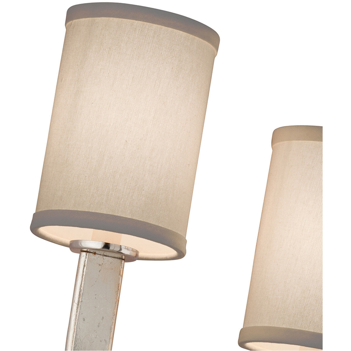 Roxy 2 Light 12 inch Modern Silver Wall Sconce Left Wall Light