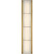 Gibraltar LED 24.5 inch Antique Brass Vanity Light Wall Light