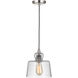 Gallery State House 1 Light 8.63 inch Polished Nickel Mini Pendant Ceiling Light