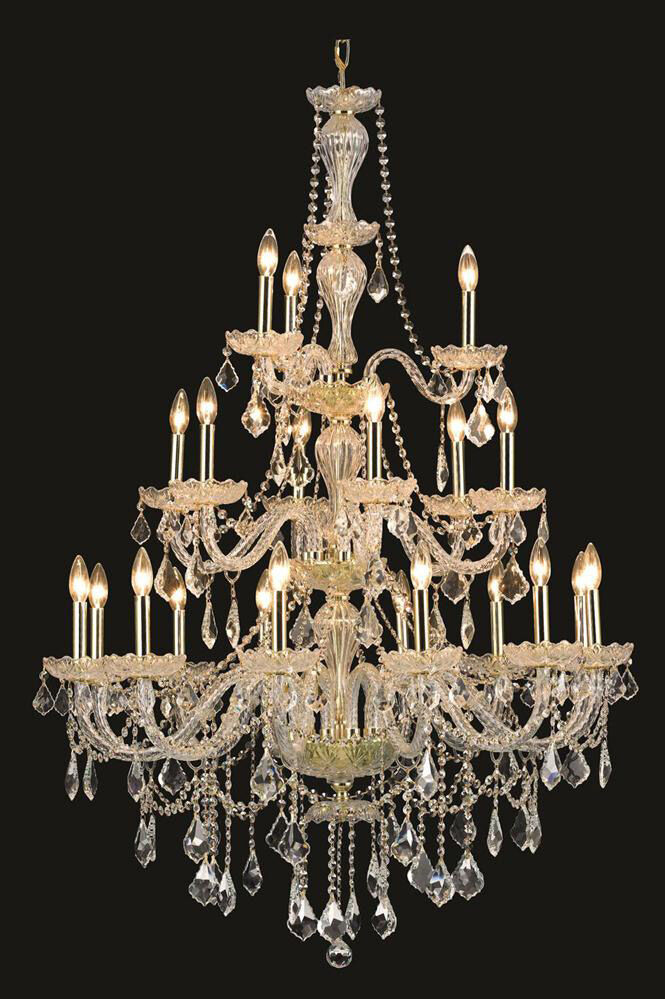 Giselle 21 Light 38 inch Gold Foyer Ceiling Light