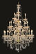 Giselle 21 Light 38 inch Gold Foyer Ceiling Light