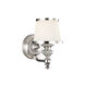 Milton 1 Light 6 inch Polished Nickel Bath and Vanity Wall Light