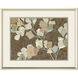 Antique Blossom Brown and Green and Neutral and Beige Framed Art, Propac