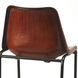 Butler Loft Myles Leather 42 inch Brown Leather Barstool