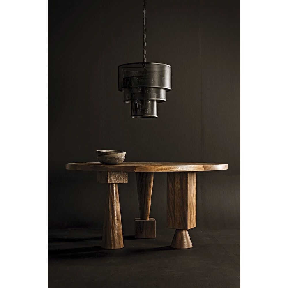 Arena 8 Light 20 inch Matte Black Pendant Ceiling Light