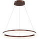 Minuta LED 32 inch Bronze Chandelier Ceiling Light, Large