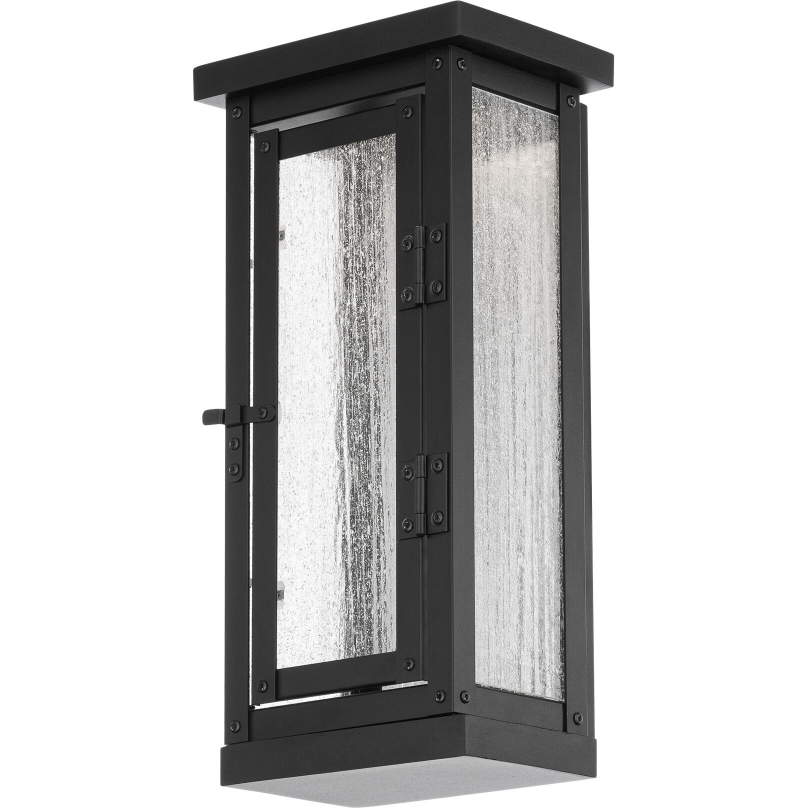 Eliot LED 14 inch Black Outdoor Wall Light, dweLED