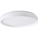 Beanie 19 inch White Flush Mount Ceiling Light
