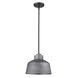 Barnes 1 Light 12 inch Gray Exterior Convertible Pendant