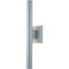 Obelisk LED 18 inch Silica Outdoor Wall Light