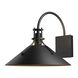 Henry 1 Light 12.8 inch Coastal Black Outdoor Sconce, Large