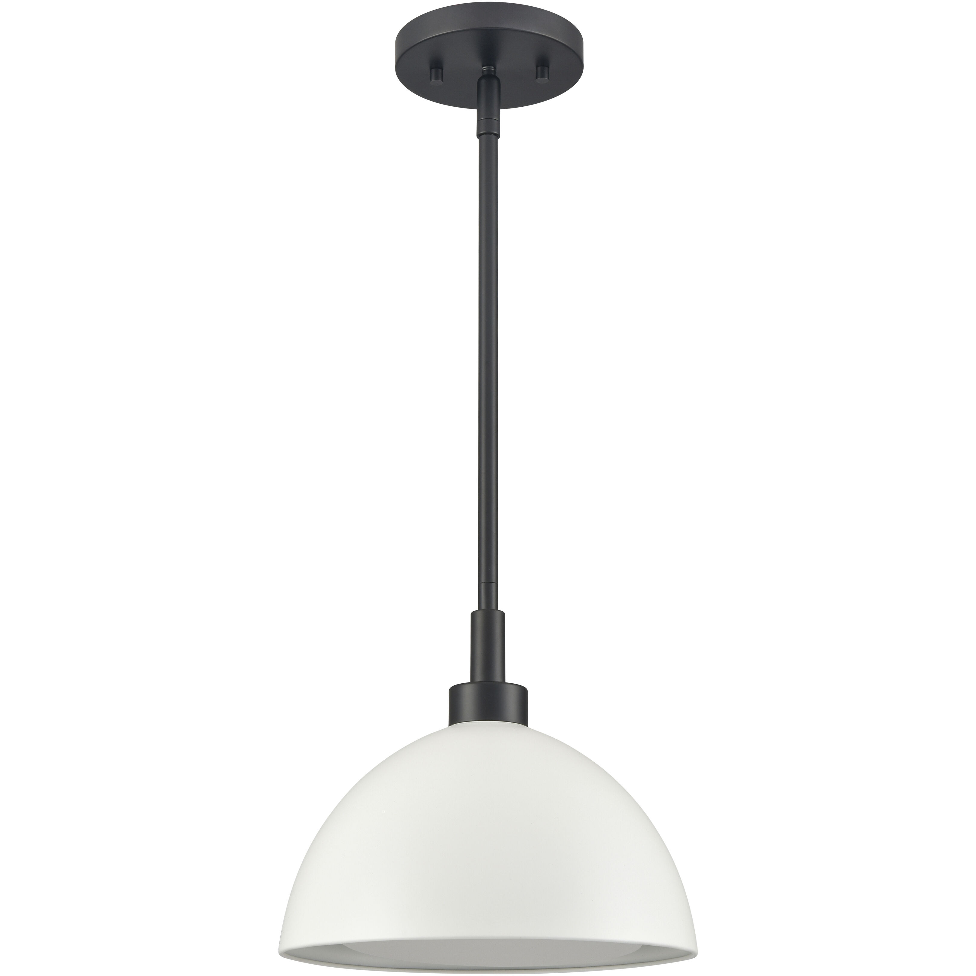 Pelham 2 Light 10 inch Matte Black Pendant Ceiling Light
