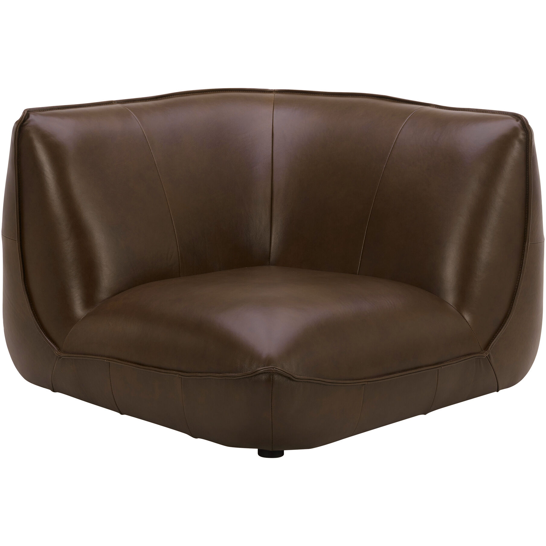Zeppelin Brown Corner Chair