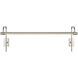 Thomas O'Brien Kidd 15 watt 24 inch Polished Nickel Frame Mount Picture Light Wall Light