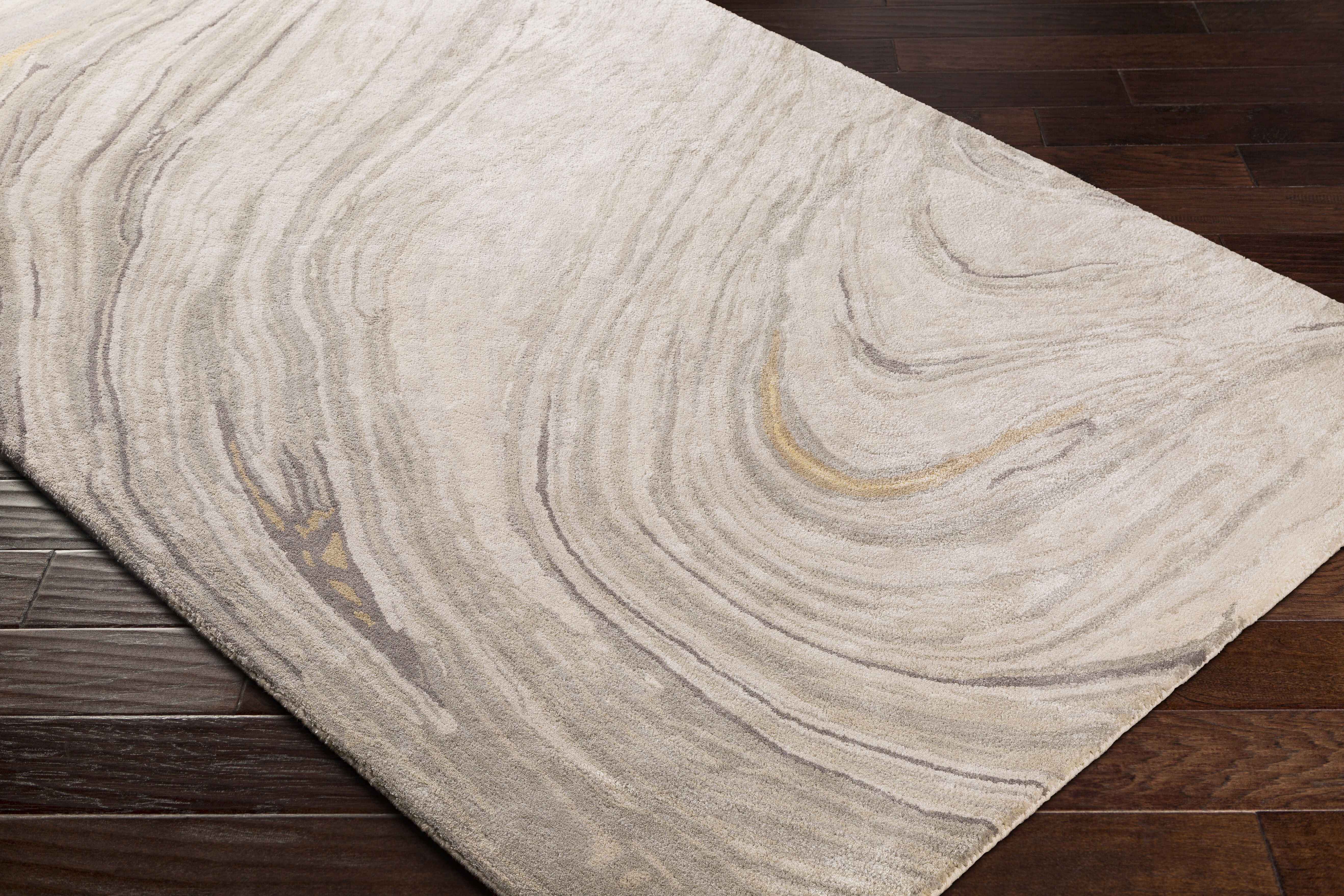 Kavita 72 X 72 inch Medium Gray Rug in 6 Ft Round, Round