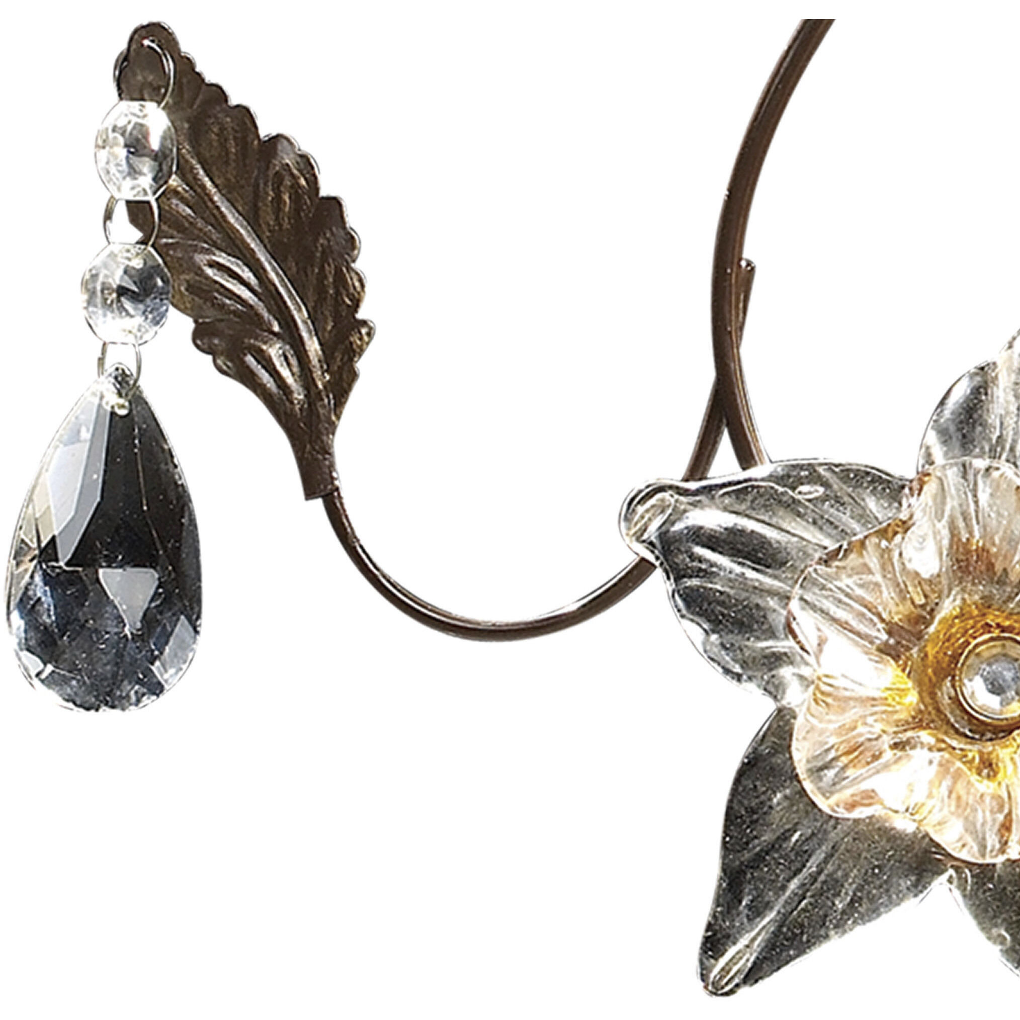 Cristallo Fiore Vanity Light Wall Light