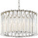 Elliot 4 Light 15.25 inch Polished Nickel Mini Chandelier Ceiling Light
