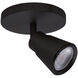 Solo Black 8.00 watt LED Spot Light, WAC Limited