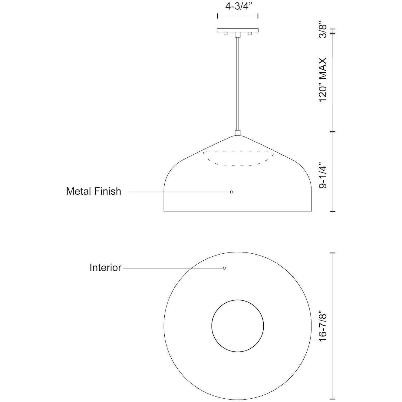 Helena Pendant Ceiling Light in White and Silver
