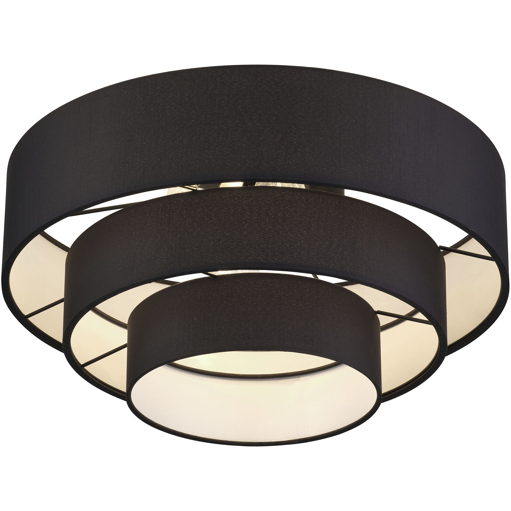 Bainbridge 4 Light 21 inch Black Semi Flush Mount Ceiling Light, Extra Large