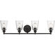 Ceil 4 Light 32 inch Oil-Rubbed Bronze Vanity Light Wall Light in Oil Rubbed Bronze