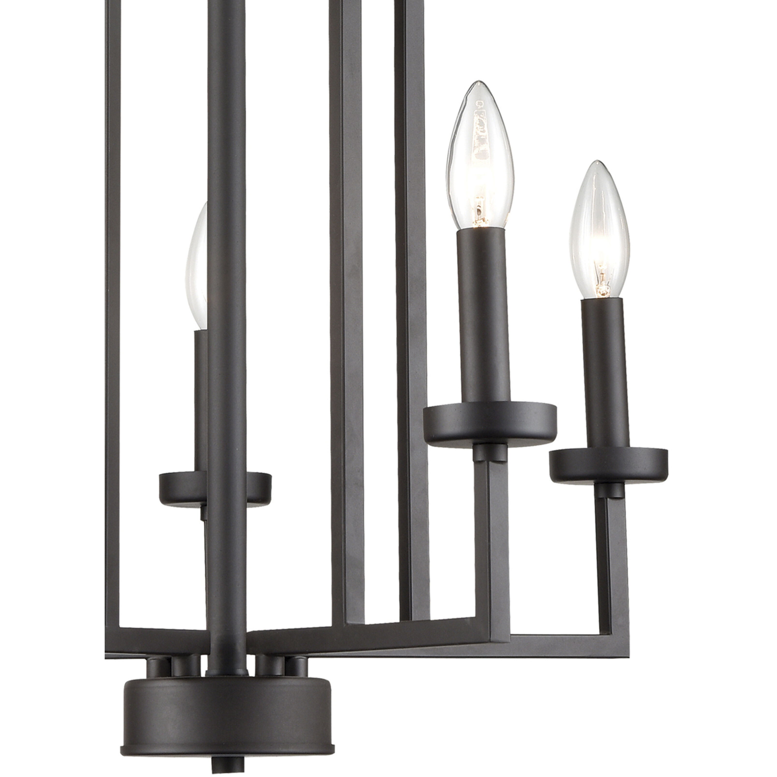 West End 5 Light 20 inch Oil Rubbed Bronze Chandelier Ceiling Light