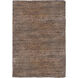 Gilded 36 X 24 inch Dark Brown, Camel Rug