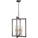 Sean Lavin Finnegan 4 Light 21 inch New World Bronze Chandelier Ceiling Light