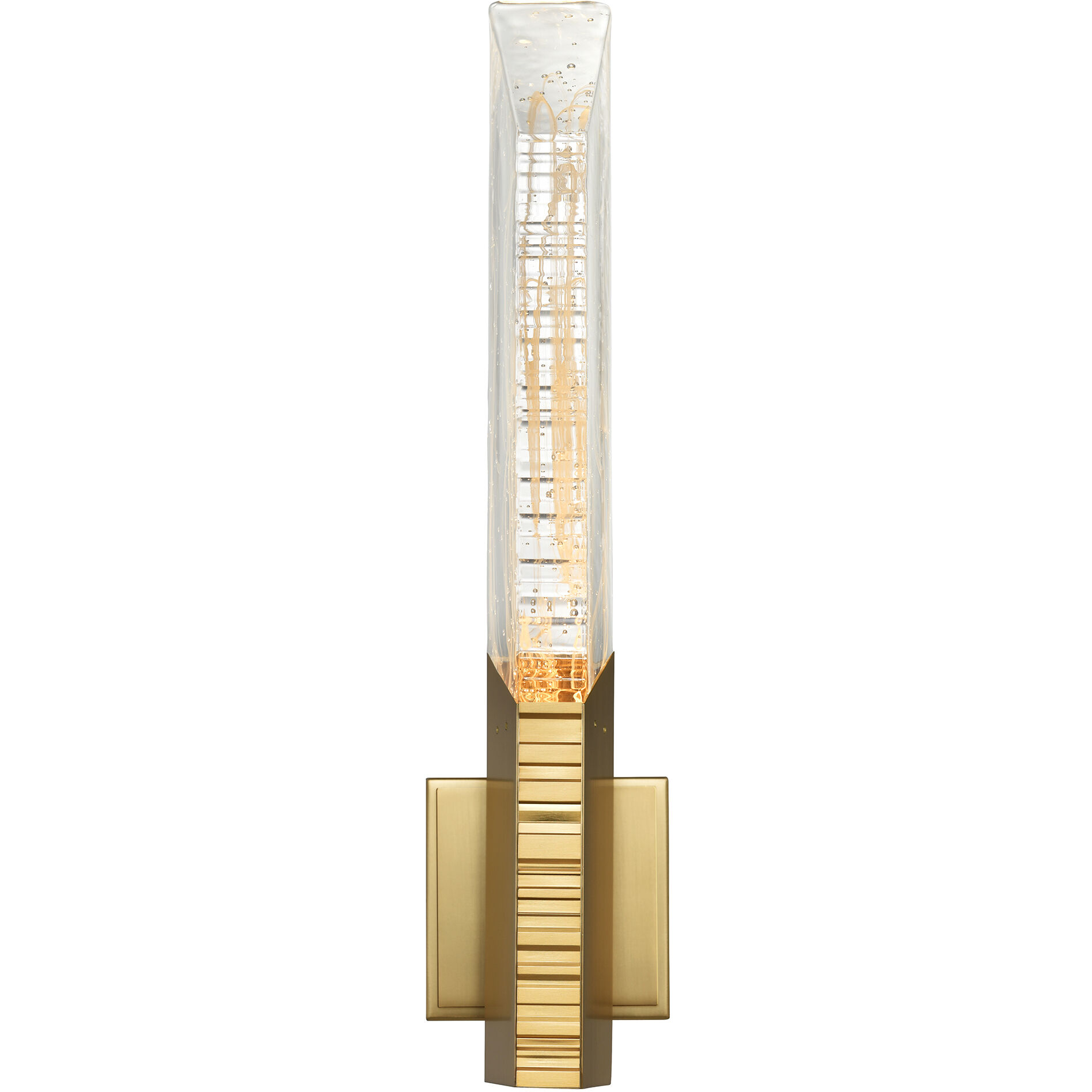 Petra LED 4.7 inch Brass Wall Light