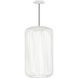 Sean Lavin Kai LED 12 inch Matte White Pendant Ceiling Light, Integrated LED