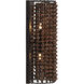 Beaudelle 2 Light 8.25 inch Dark Bronze Wall Sconce Wall Light