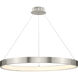 Inverse LED LED 30 inch Brushed Nickel Pendant Ceiling Light, Progress LED