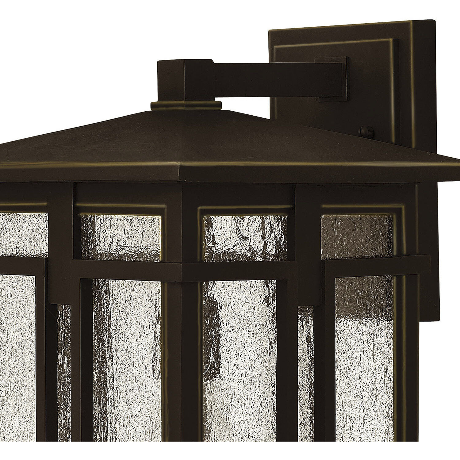 Tucker Outdoor Wall Mount Lantern in Oil Rubbed Bronze, Large