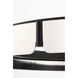 Tribeca LED 48.75 inch Burnished Nickel and Black Chandelier Ceiling Light