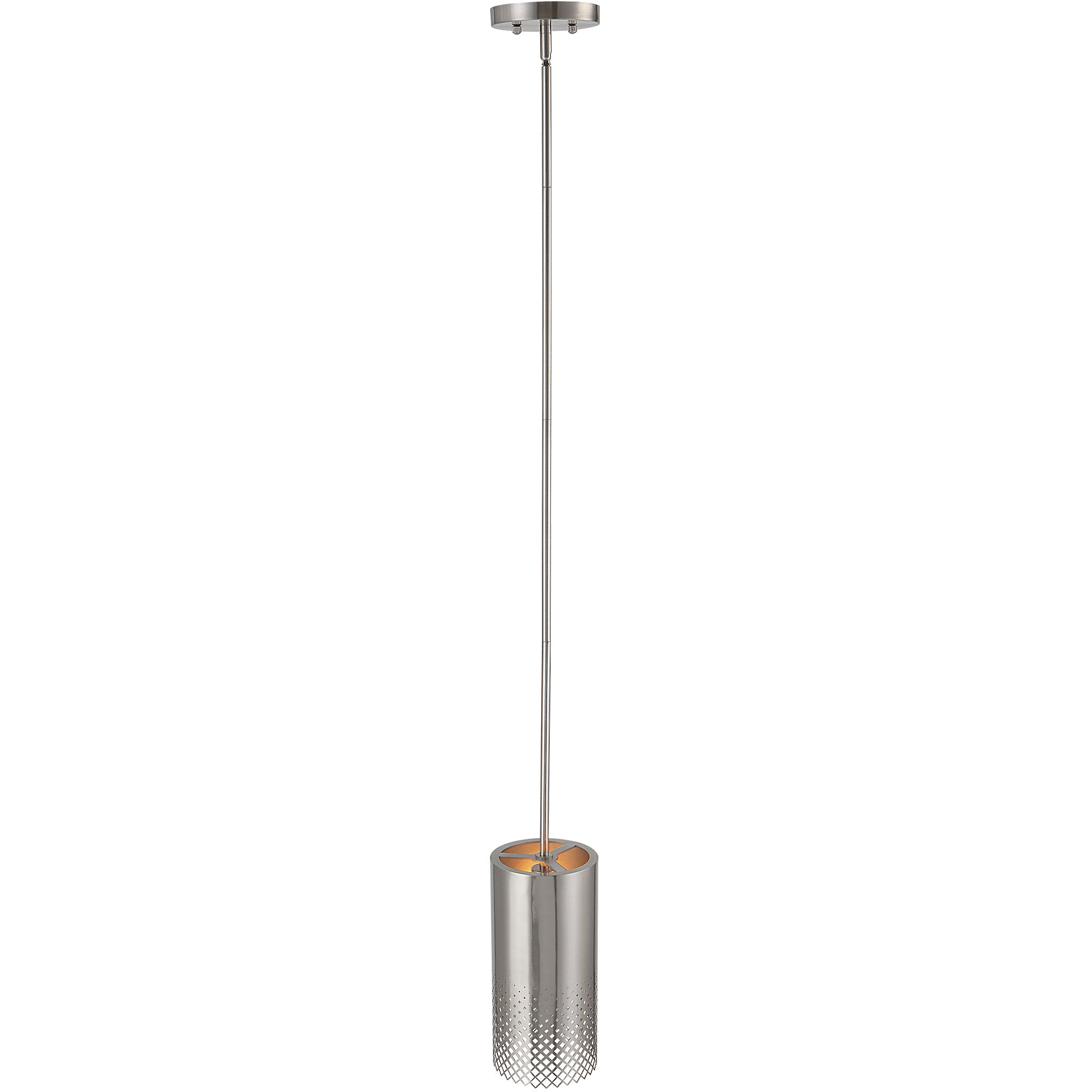 Manheim 1 Light 6 inch Satin Nickel Pendant Ceiling Light