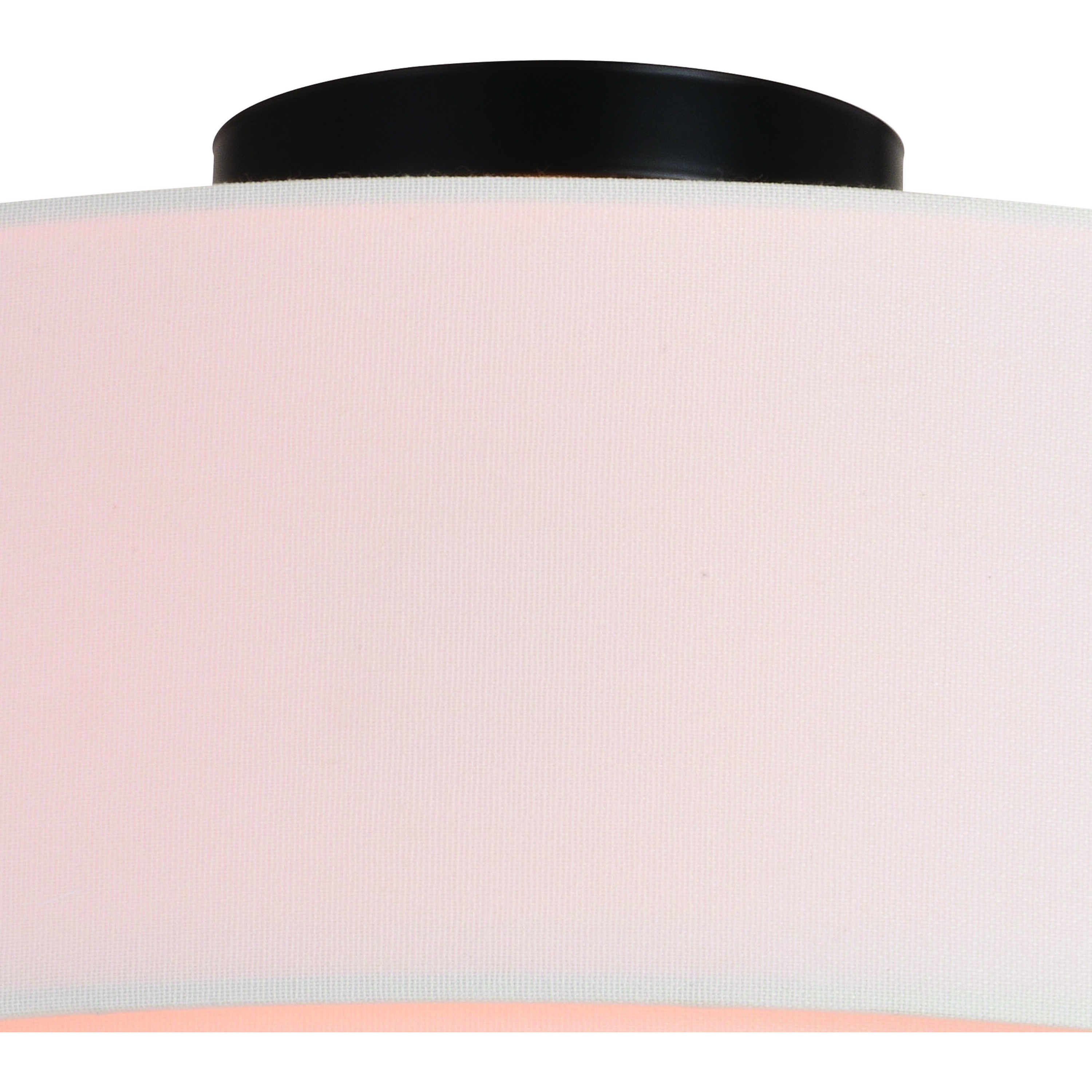 Burnaby LED 20.5 inch Black Semi-Flush Mount Ceiling Light