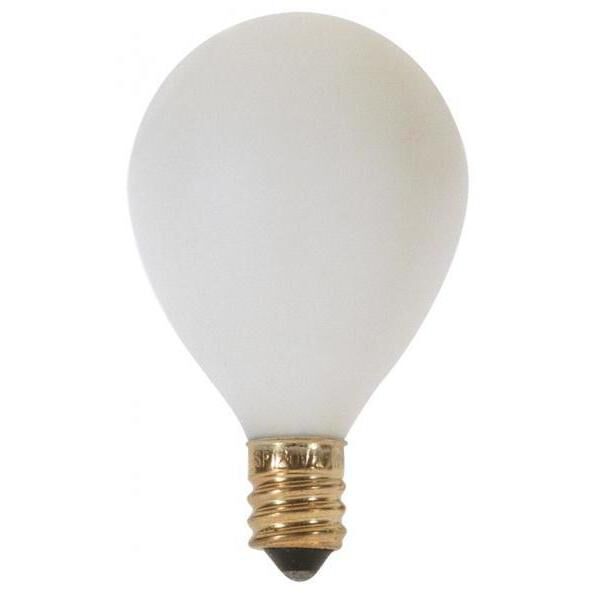 Lumos Incandescent G12 1/2 Pear Candelabra E12 25 watt 120V 2700K Light Bulb