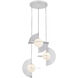 Scorpio LED 27.25 inch Polished Nickel Chandelier Ceiling Light