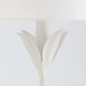 Broche Sconce Wall Light in Matte White