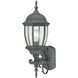 Covington 1 Light 21.5 inch Black Outdoor Wall Sconce
