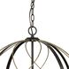 Brandywine 5 Light 22 inch Antique Bronze Pendant Ceiling Light