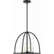 Abbott 4 Light 18.25 inch Black Lantern Chandelier Ceiling Light