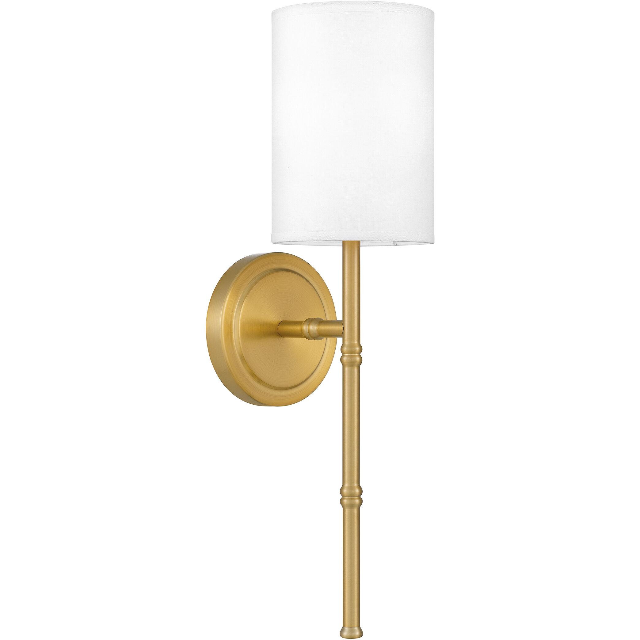 Monica Wall Sconce Wall Light in Aged Brass