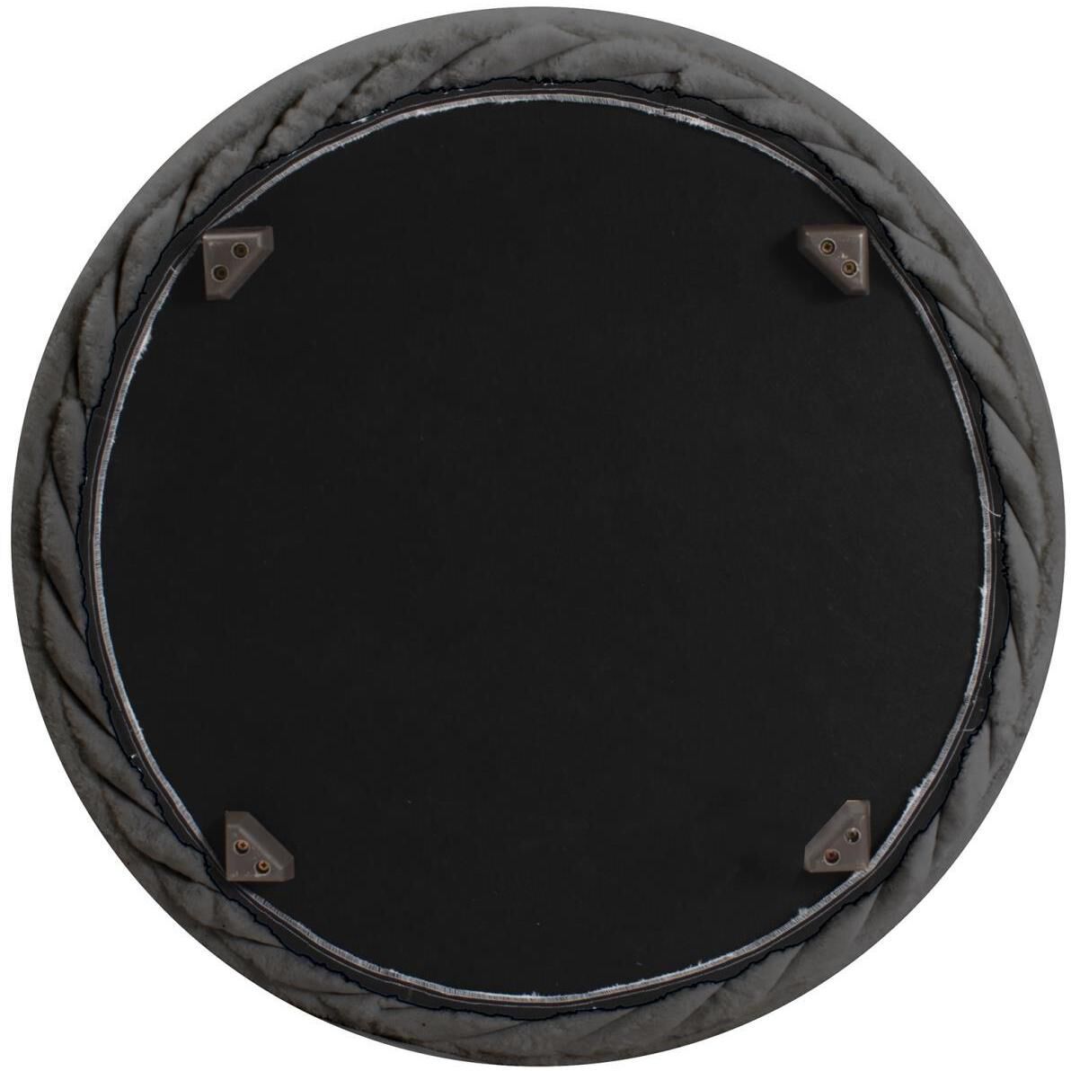 Shar Pei Universal 18 inch Charcoal Ottoman