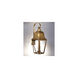 Imperial 2 Light 26 inch Dark Antique Brass Outdoor Wall Light in Clear Glass