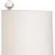 Biltmore 31 inch 100.00 watt Mint Glaze/Clear Table Lamp Portable Light
