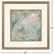 Chateau Beachside Gray and Green and Multi and Pink Framed Art