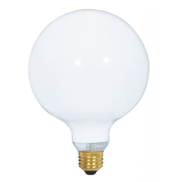 Lumos Incandescent G40 Medium E26 25 watt 120V 2700K Light Bulb